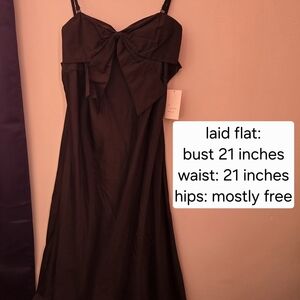 Black Bow-Tie Dress XXL